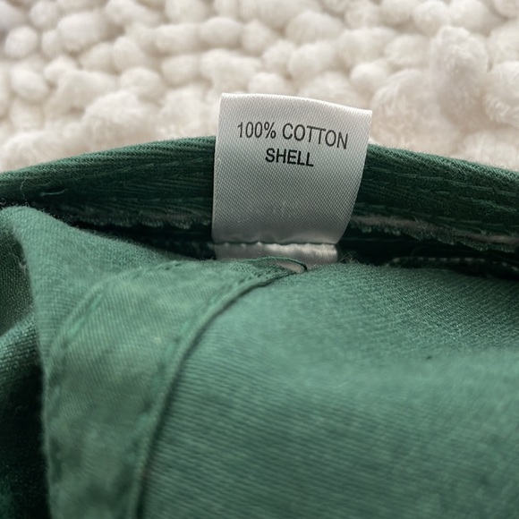 VINEYARD VINES baseball hat cap green 100% cotton adjustable blue whale logo - Picture 7 of 7